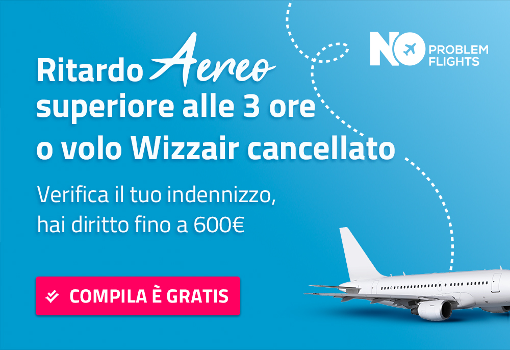 Volo Wizz Air cancellato | No Problem Flights