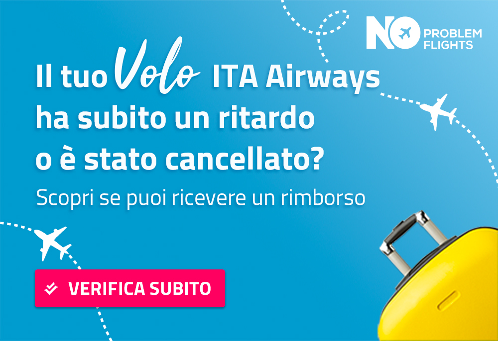 Volo ITA Airways in ritardo | No Problem Flights 