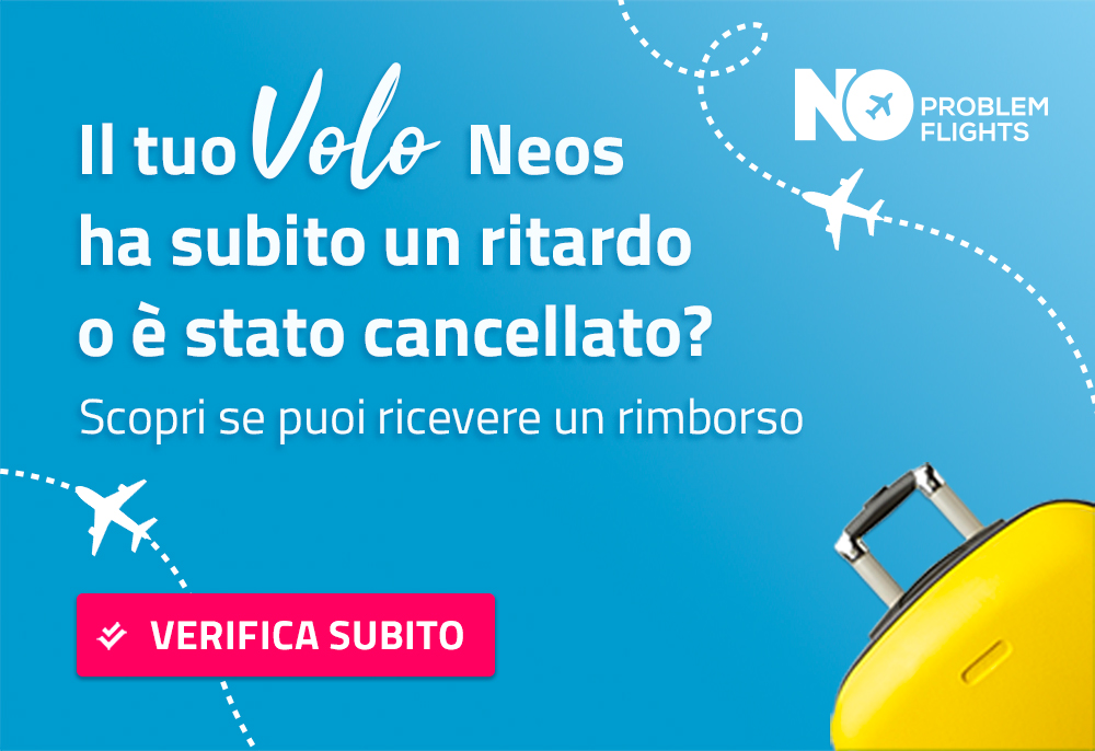 Volo Neos in ritardo | No Problem Flights