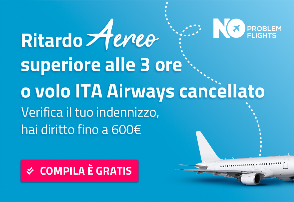 Volo ITA Airways cancellato | No Problem Flights