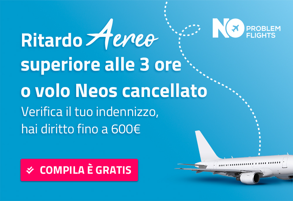 Volo Neos cancellato | No Problem Flights